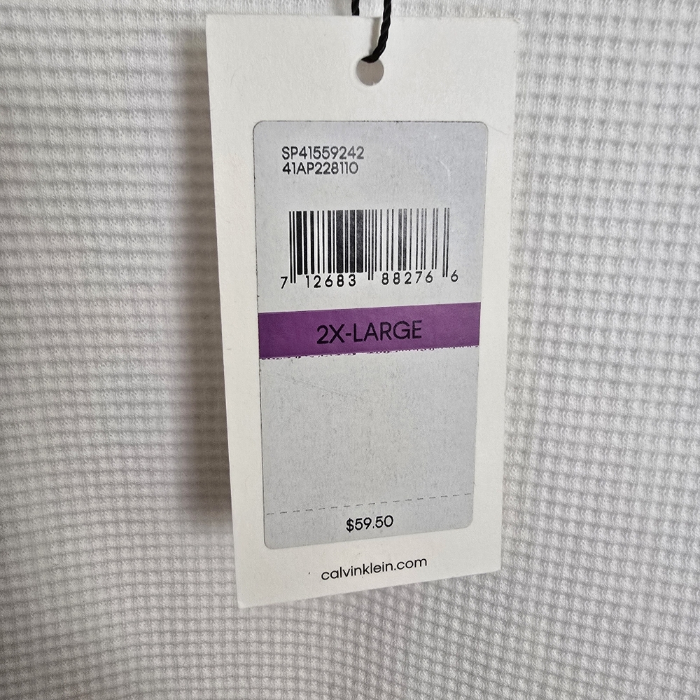 Mens Calvin Klein long sleeve